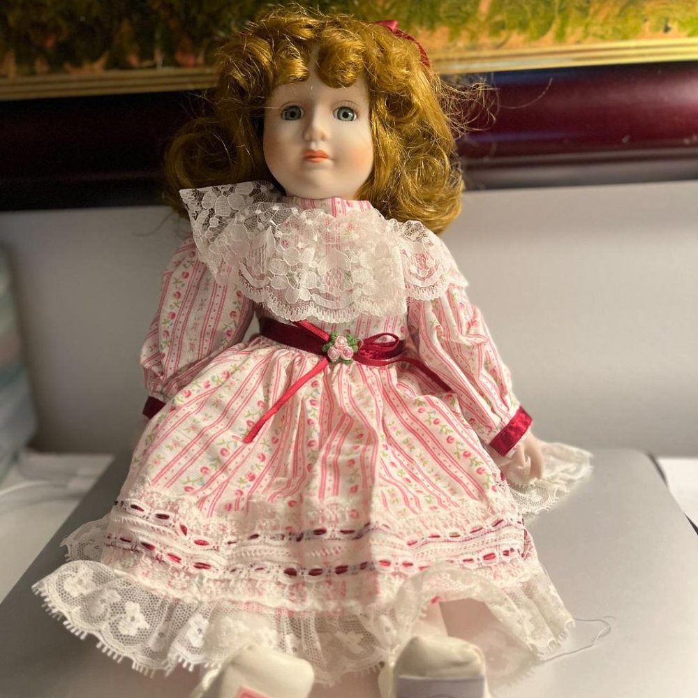Collectible Porcelain Edition Doll